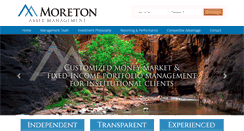 Desktop Screenshot of moretonadvisors.com